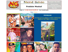 Tablet Screenshot of nenegalvao.com